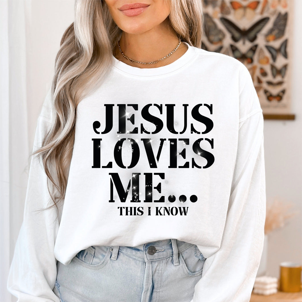 Jesus Loves Me | Glitter - CHR - 309