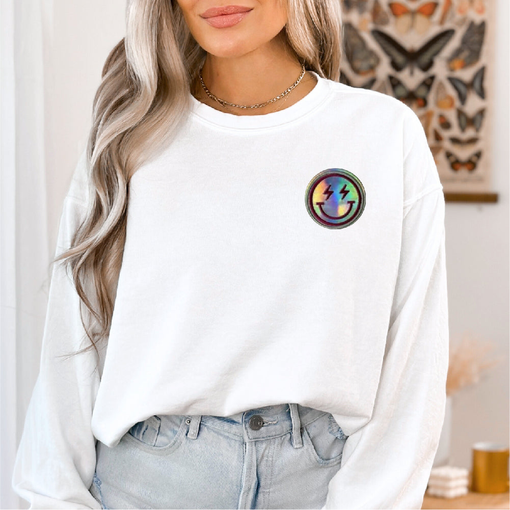 Psychedelic Emoji | Embroidery Patch - PAT - 299