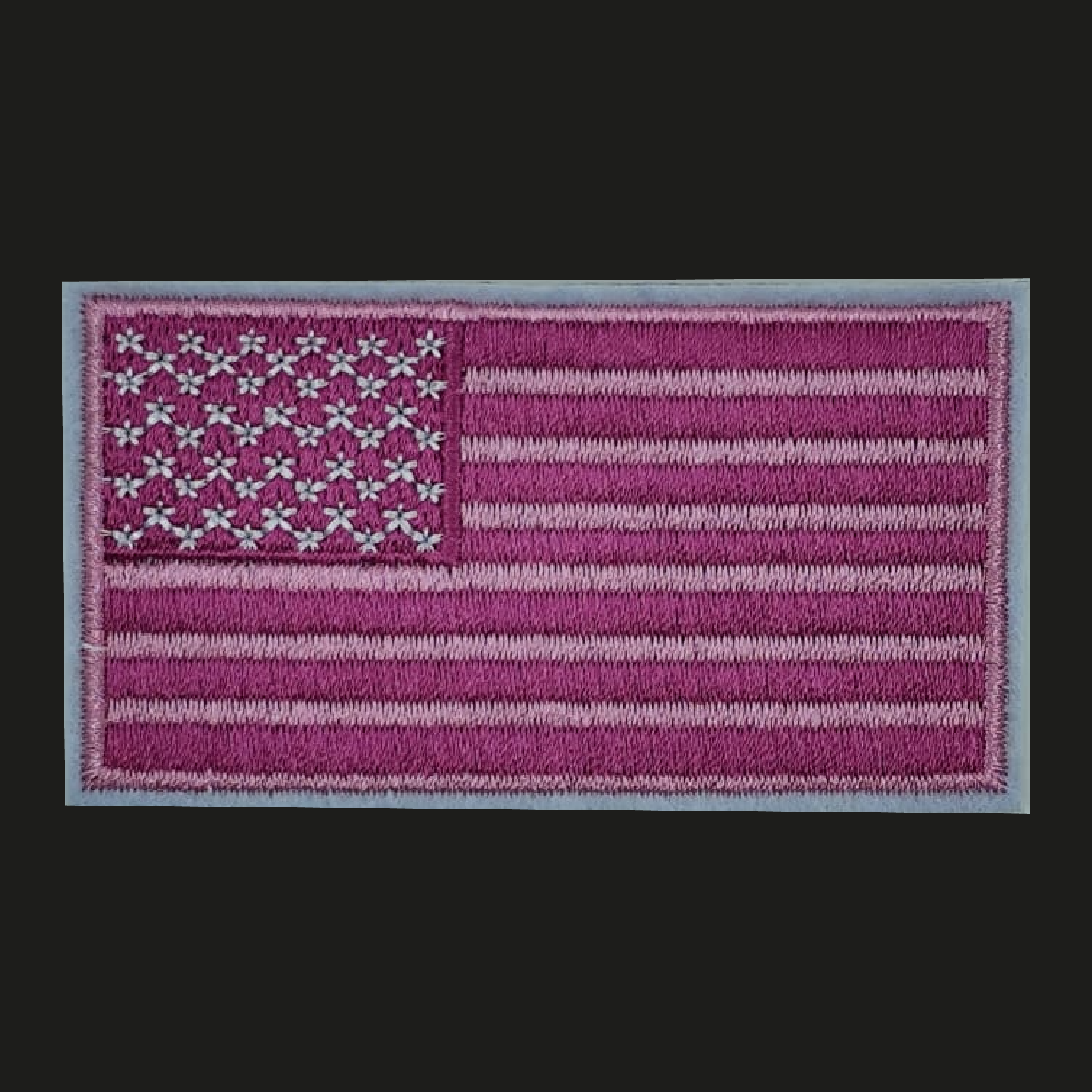 Red USA Flag | Chenille Patch - PAT - 180