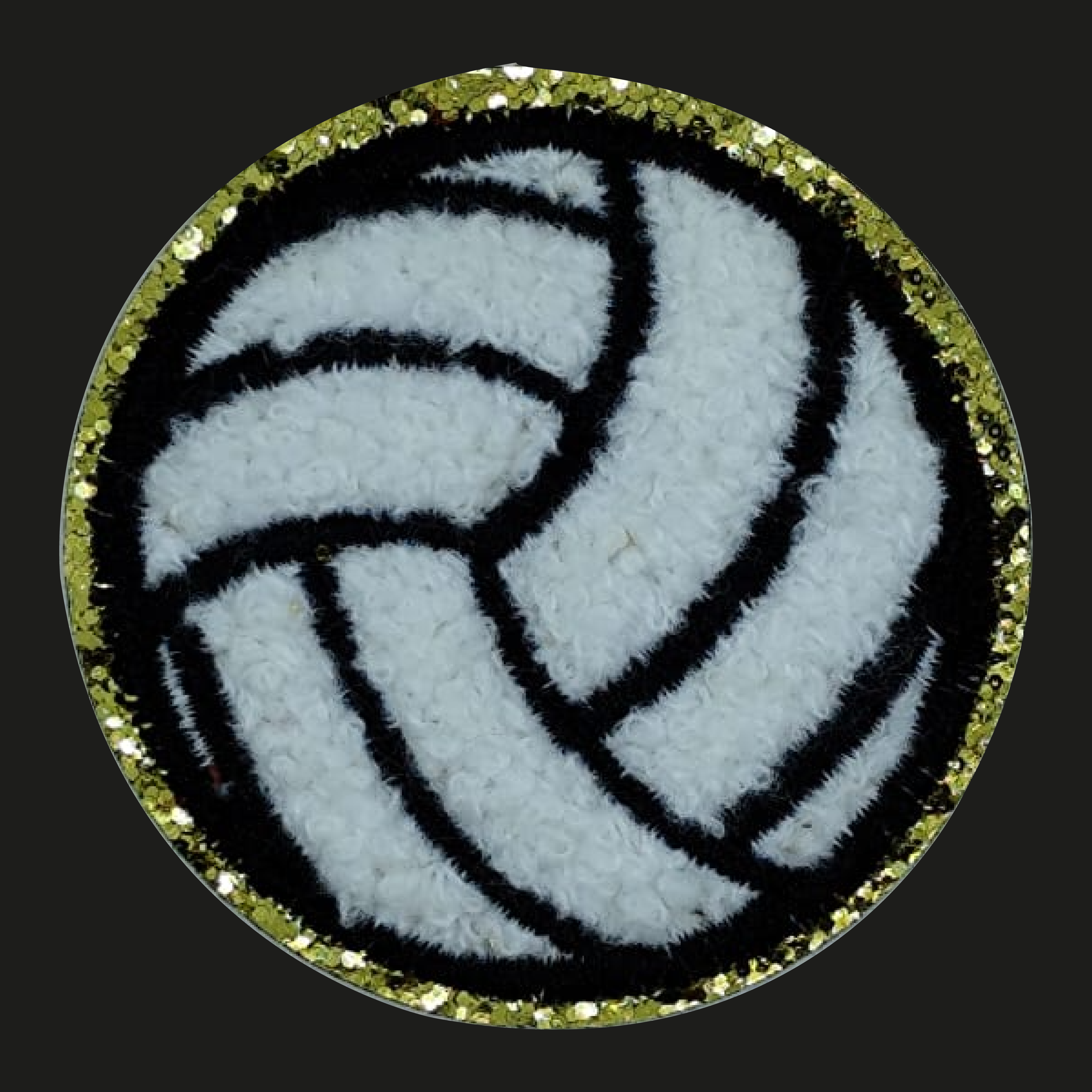 Volleyball Ball | Chenille Patch - PAT - 169