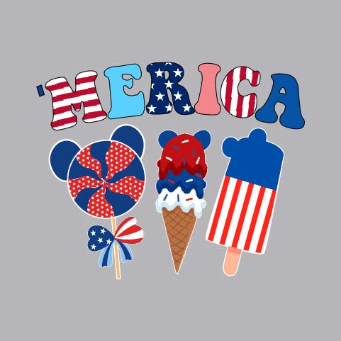 Merica Popsicles - USA - 474