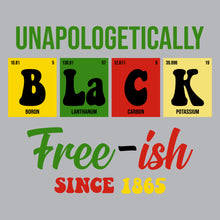 Load image into Gallery viewer, Unapologetically Black free-ish 1865  - JNT- 059
