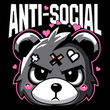 Load image into Gallery viewer, Anti-social Pink Hearts Bear - URB - 502
