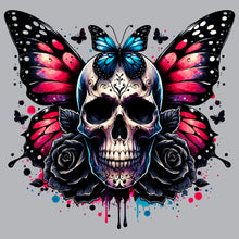 Load image into Gallery viewer, Pink Butterfly Skull - BOH - 165
