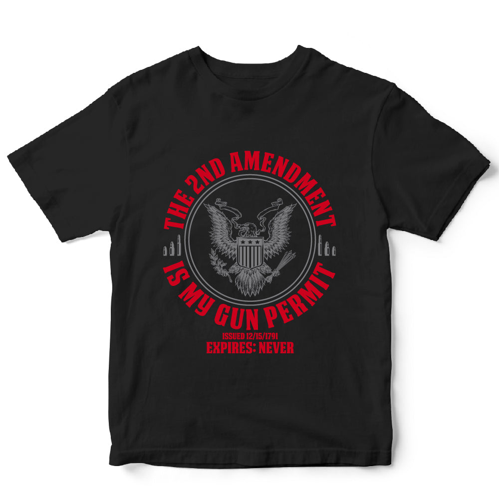 The Second Amendment Red - USA - 321