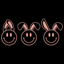 Load image into Gallery viewer, Three Pink Smile Rabbits - EAS - 025
