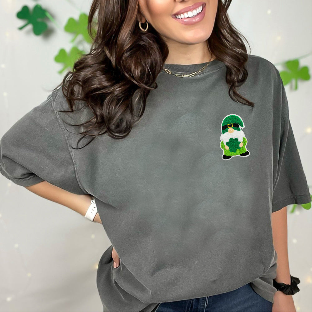 St Patrick Elf Chenille Patch (Pocket) - PAT - 072