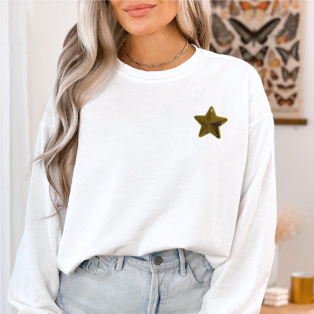 Golden Star | Shinny Sequin - PAT - 214