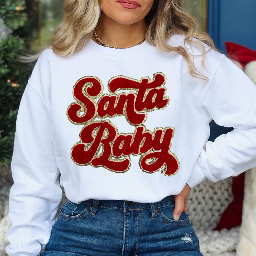 SANTA BABY Chenille - PAT - 038