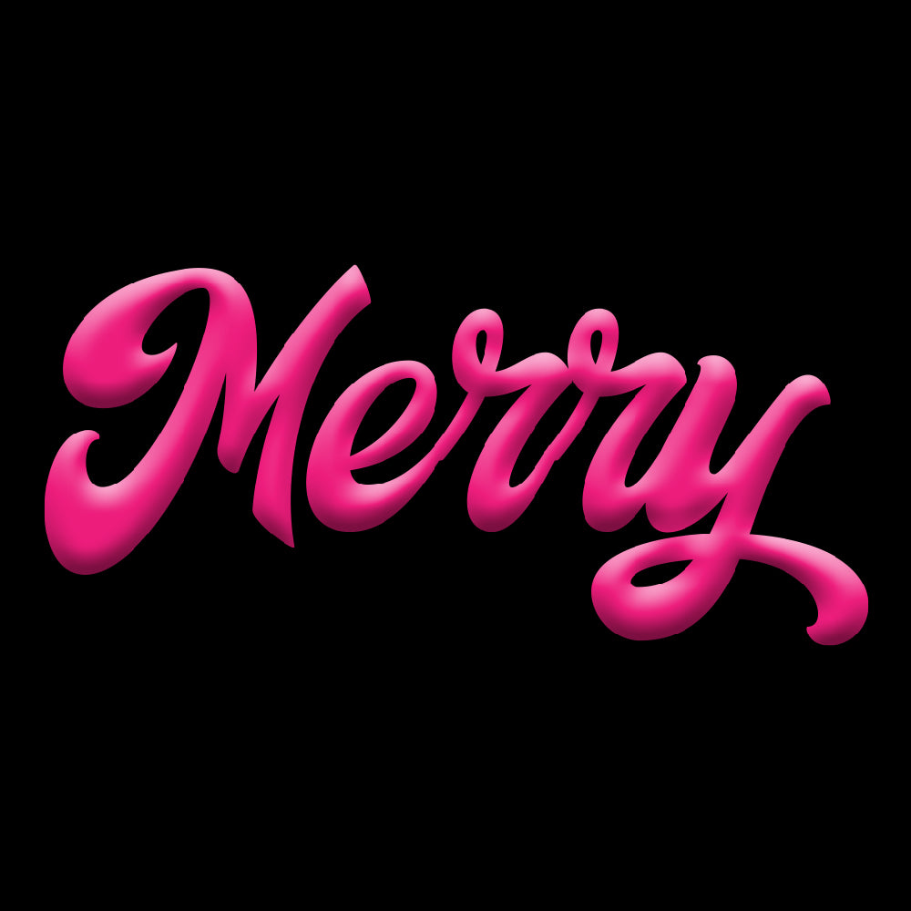 Merry, Pink ( PUFF PRINT ) - PUF - 013