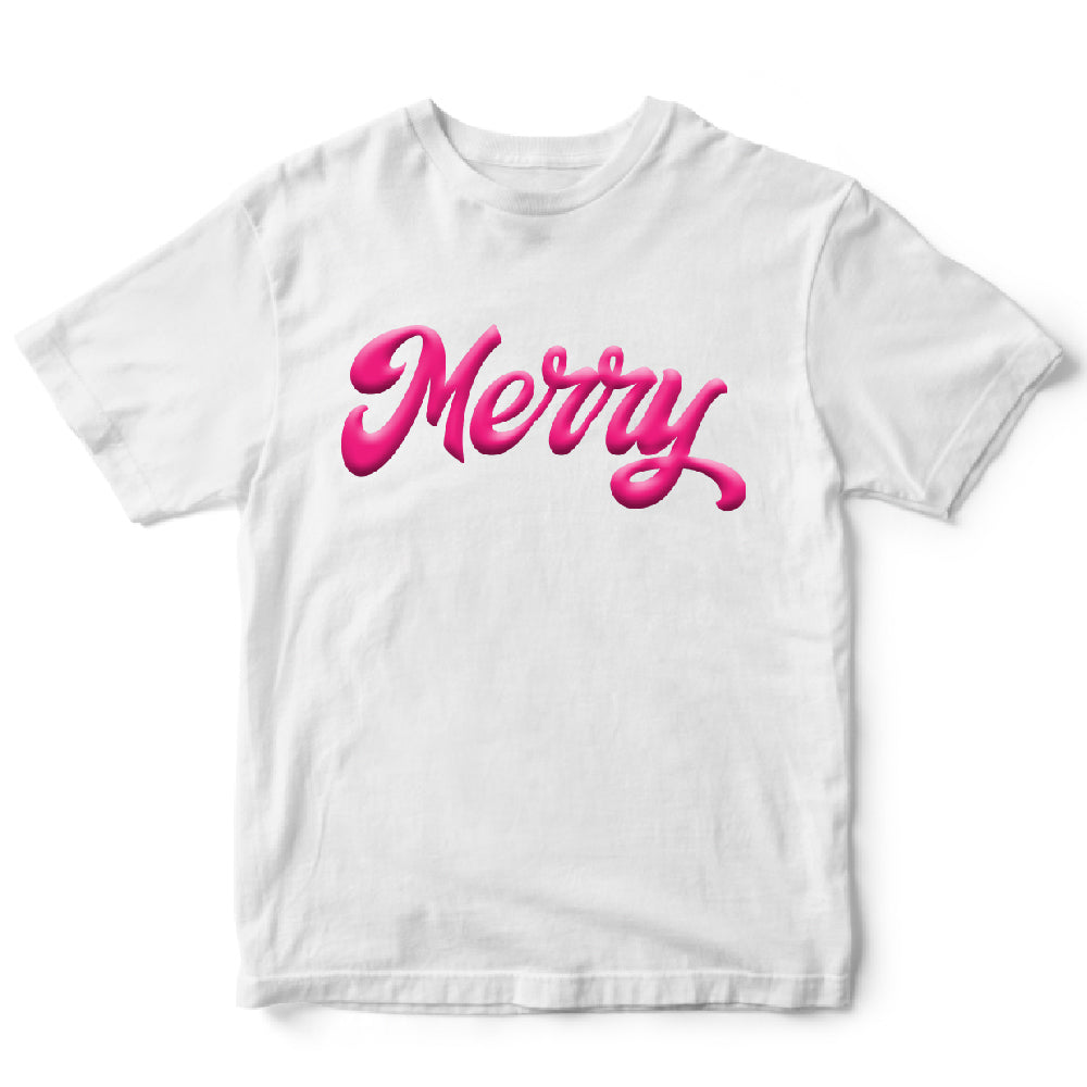 Merry, Pink ( PUFF PRINT ) - PUF - 013