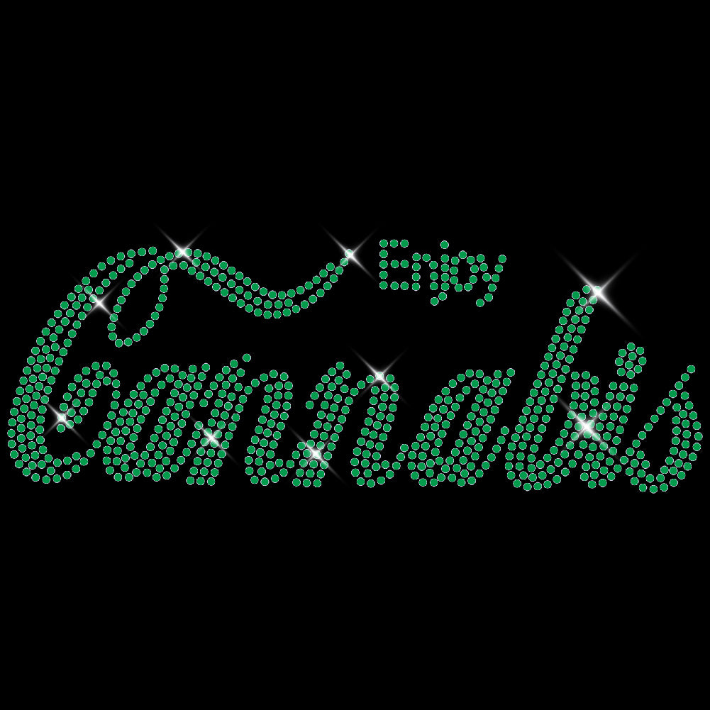 Enjoy Cannabis | Rhinestones - RHN - 178