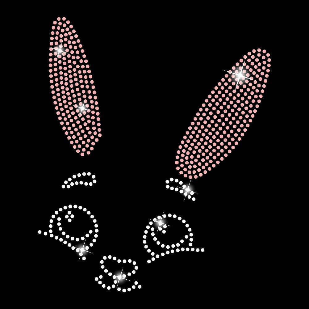 Cute Bunny | Rhinestones - RHN - 160