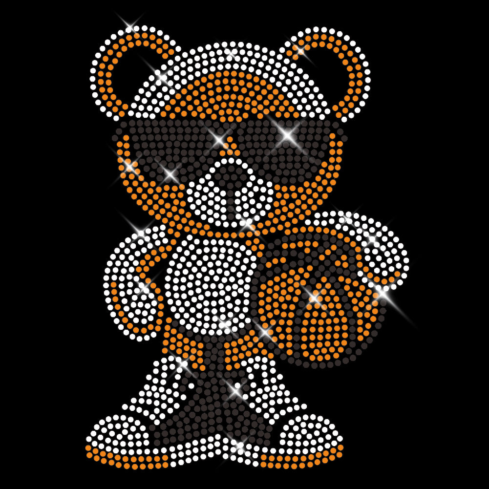 Basketball Bear | Rhinestones - RHN - 182