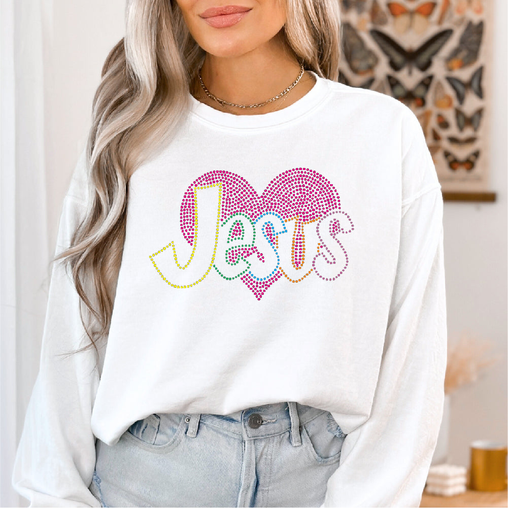 Jesus | Rhinestones - RHN - 092