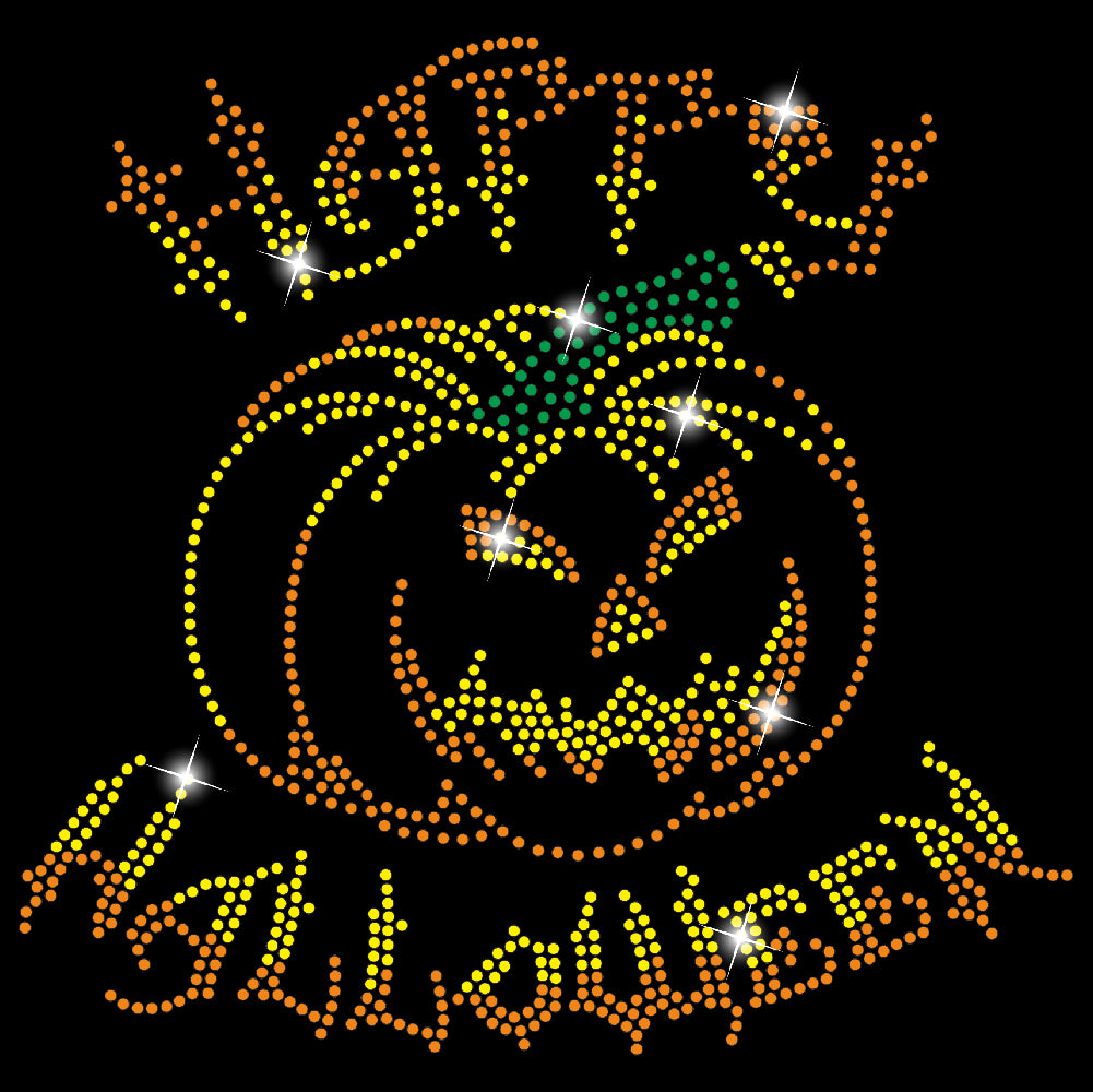 Happy Halloween | Rhinestones - RHN - 125