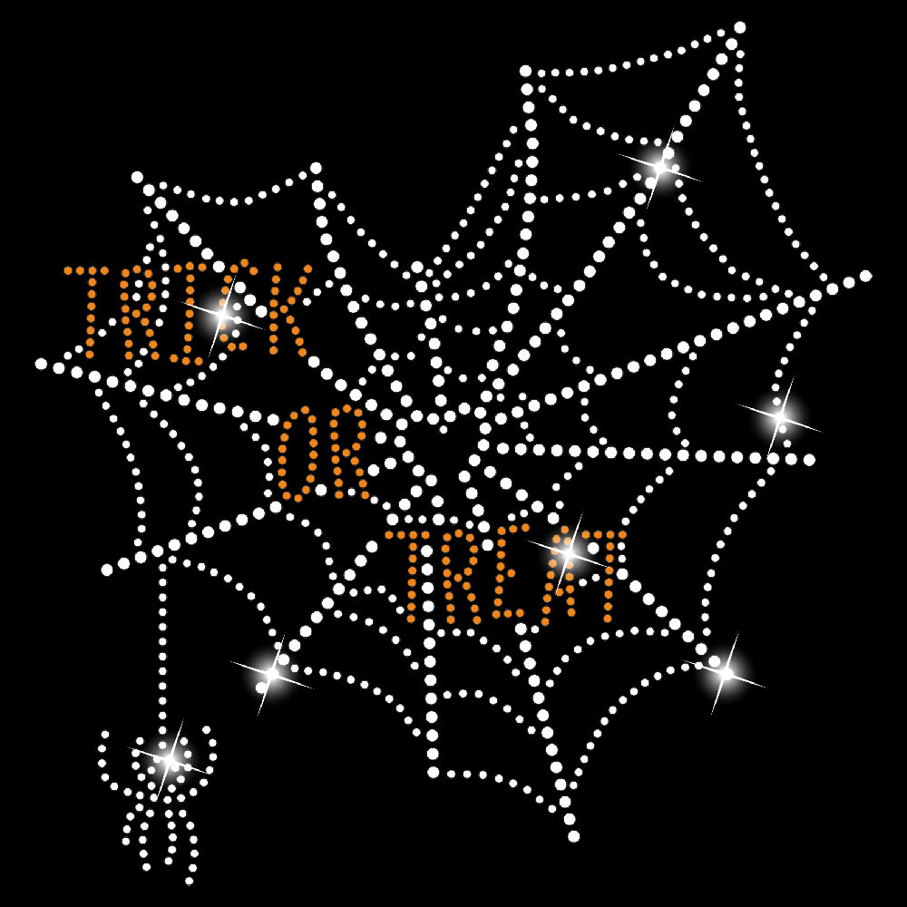 Trick Or Treat Spider | Rhinestones - RHN - 124