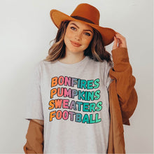 Load image into Gallery viewer, Bonfires Pumpkins Sweaters Football - STN - 087
