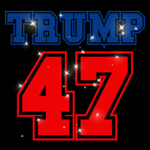 Load image into Gallery viewer, Trump Blue 47 Red | Glitter - GLI - 184
