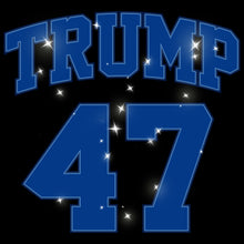Load image into Gallery viewer, Trump 47 Blue Pocket | Glitter - PK - GLI - 003
