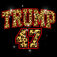Load image into Gallery viewer, Trump 47 Animal Print | Glitter - GLI - 187
