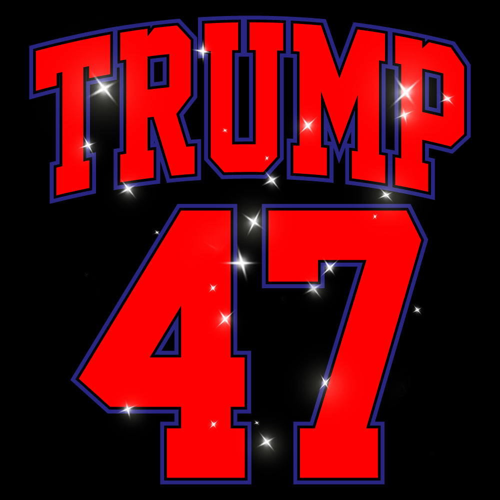 Trump 47 Red | Glitter - GLI - 177