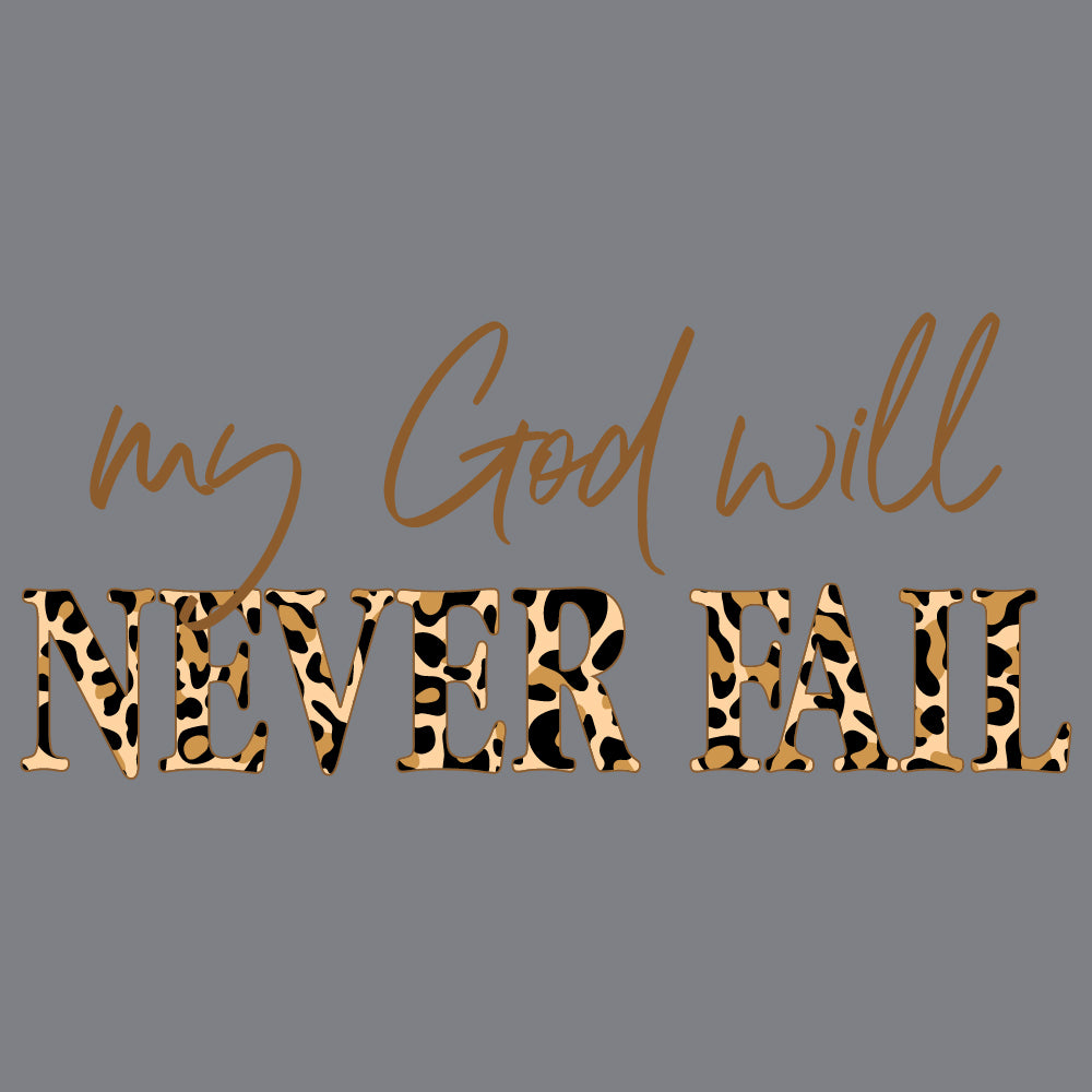 My god will Never Fail Leopard - CHR-342