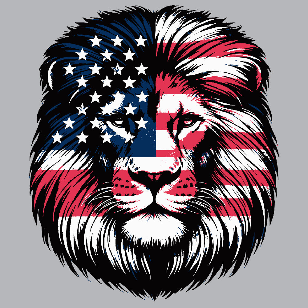 Lion USA Flag - USA - 380