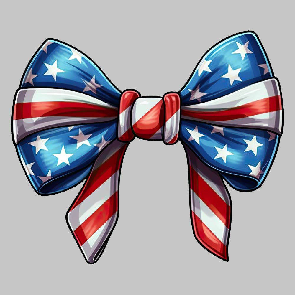 USA Flag Bow - USA - 425