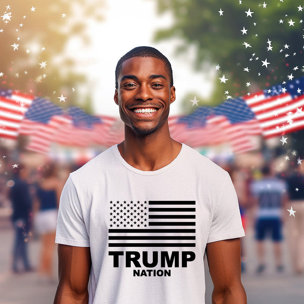 Trump Nation Black Flag - TRP - 190