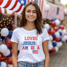 Load image into Gallery viewer, Loves Jesus And America - USA - 423
