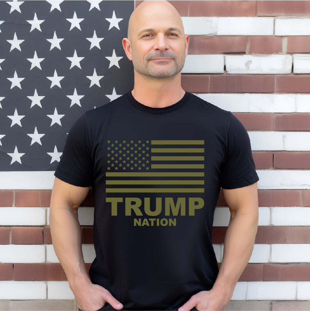 Trump Nation Gold Flag - TRP - 182