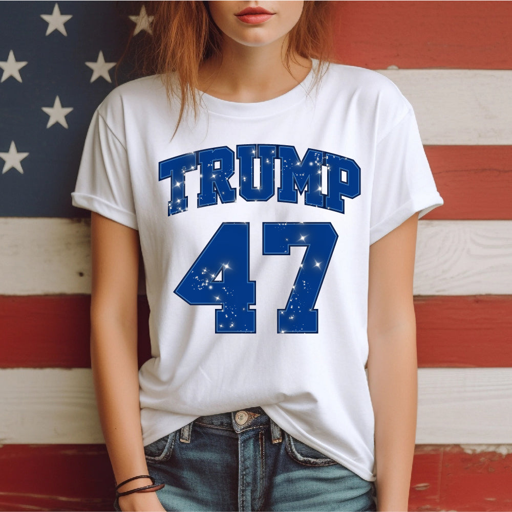 Trump 47 Blue | Glitter - GLI - 183