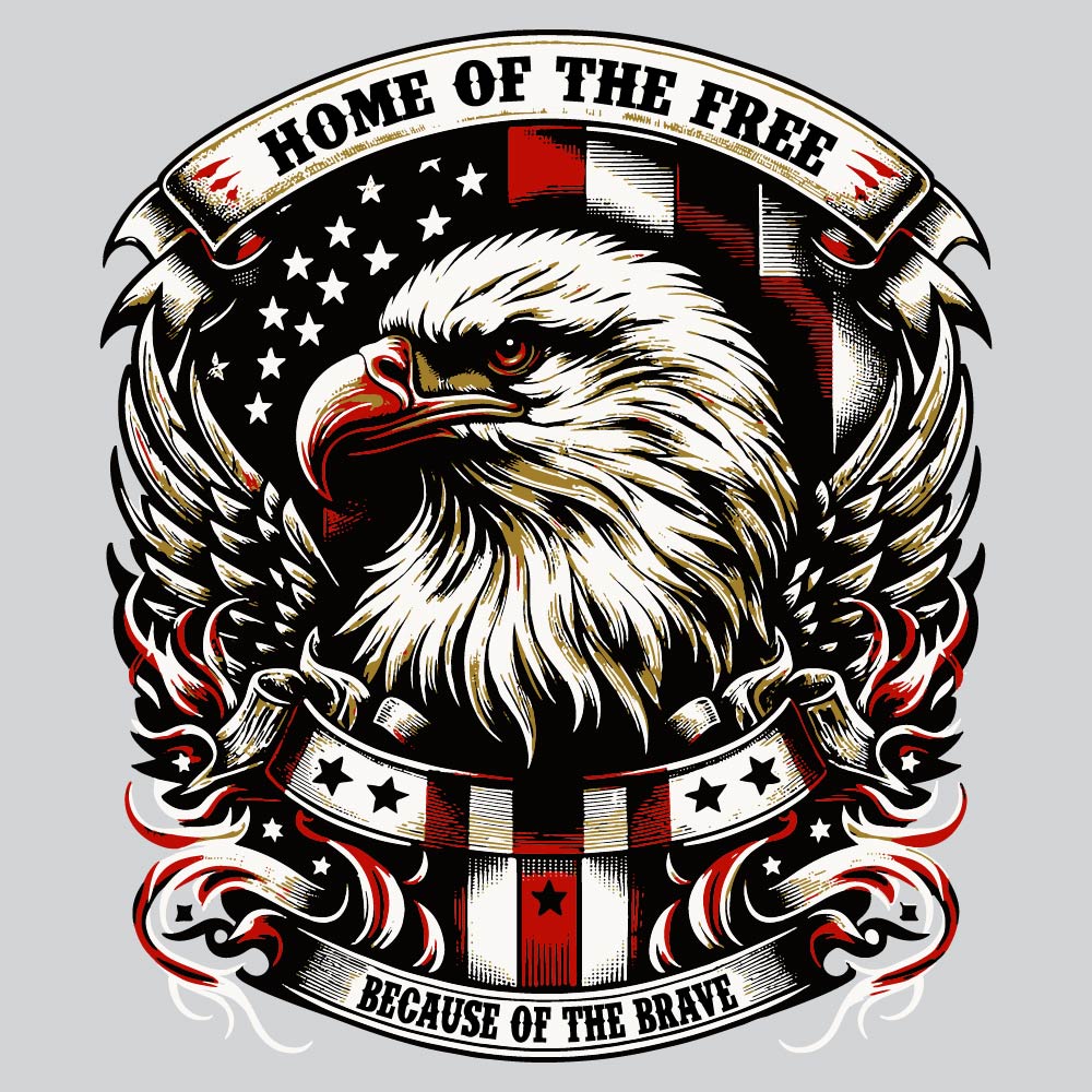 Home Of The Free Eagle - USA - 383