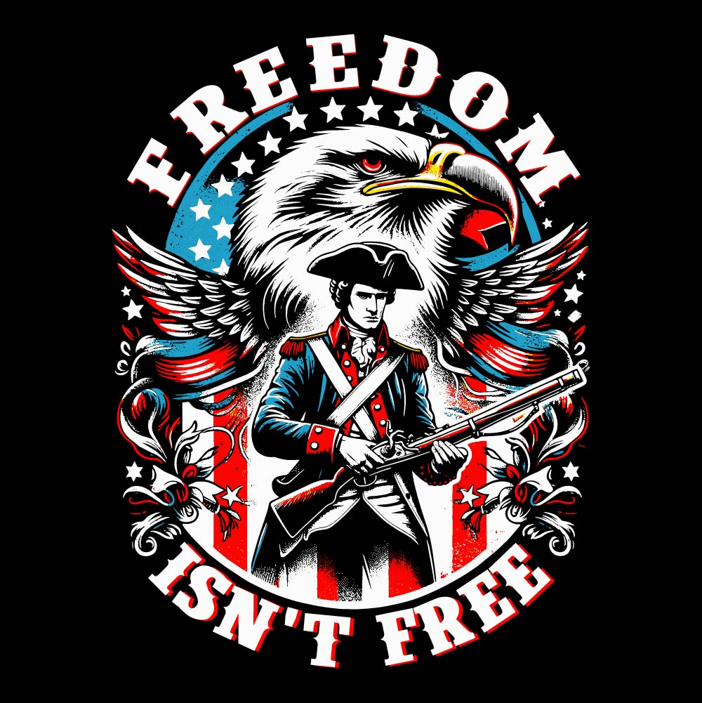 Freedom Isn't Free Pocket - PK - USA - 042