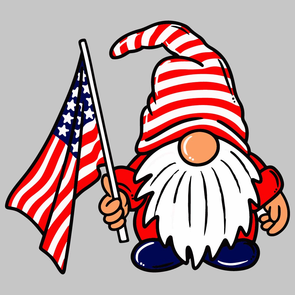 American Flag Gnome - USA - 438