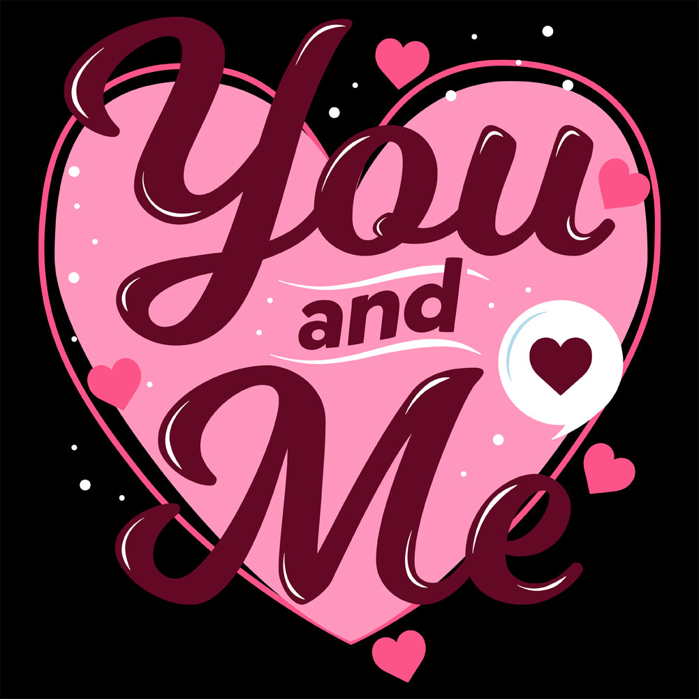 You and Me Chenille Patch - PAT - 073