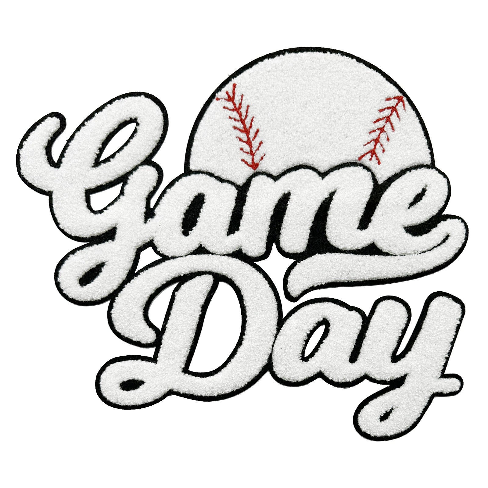 Game Day Baseball | Chenille Patch - PAT - 094