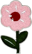 Load image into Gallery viewer, Pink Flower | Embroidery Patch - PAT - 137
