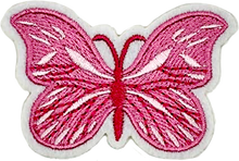 Load image into Gallery viewer, Pink Butterfly | Embroidery Patch - PAT - 145
