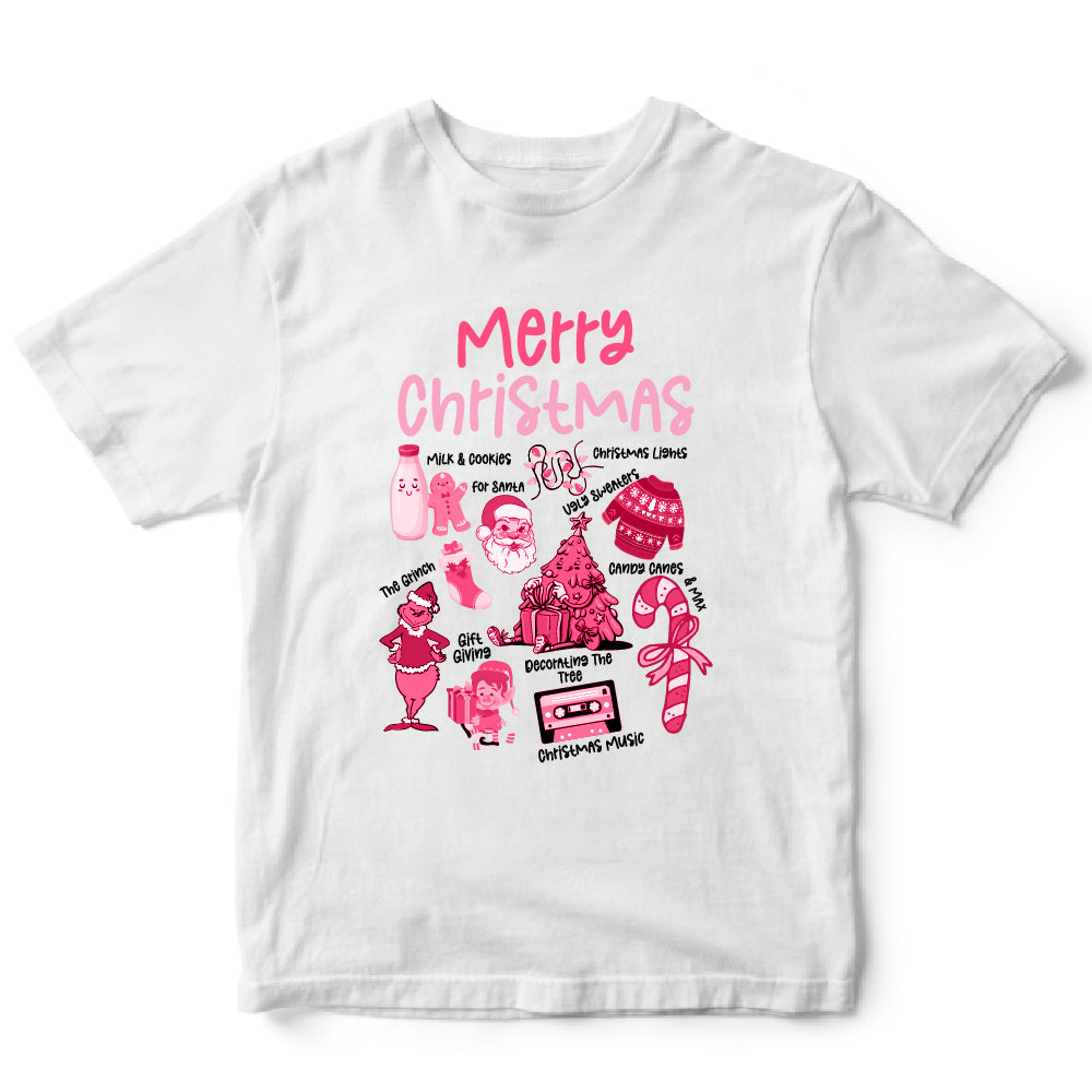 Merry Christmas pink - XMS - 383