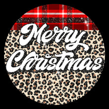 Load image into Gallery viewer, Merry Christmas Animal Print | Glitter - GLI - 079
