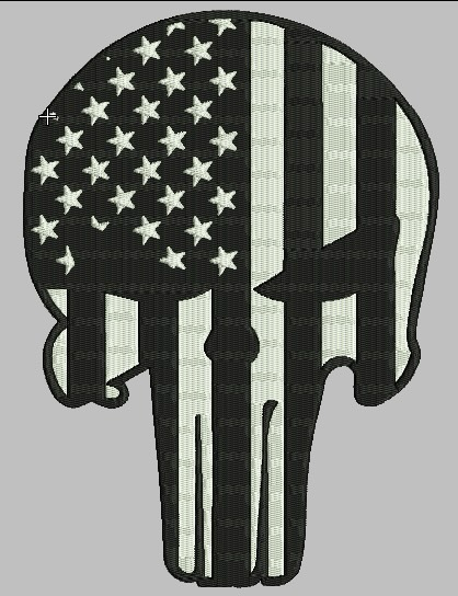 The Punisher | Embroidery Patch - PAT - 080