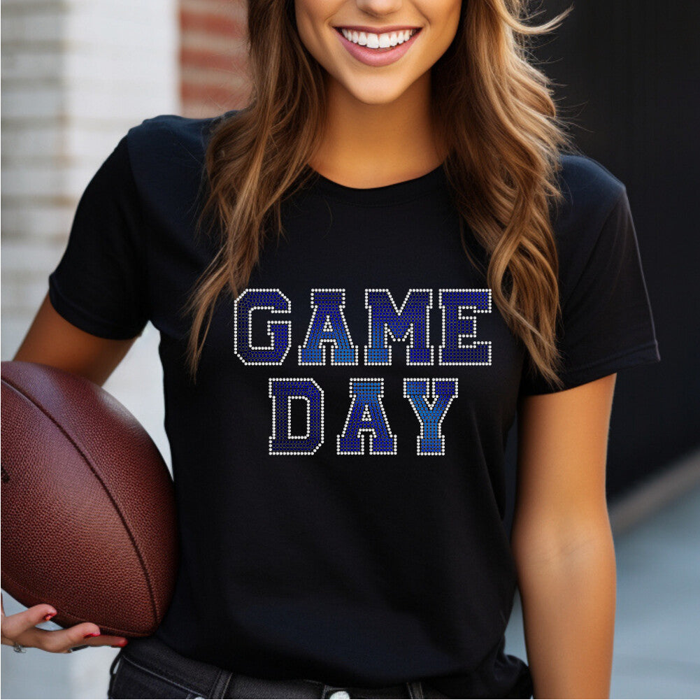 Game Day Blue | Chenille Patch - PAT - 118