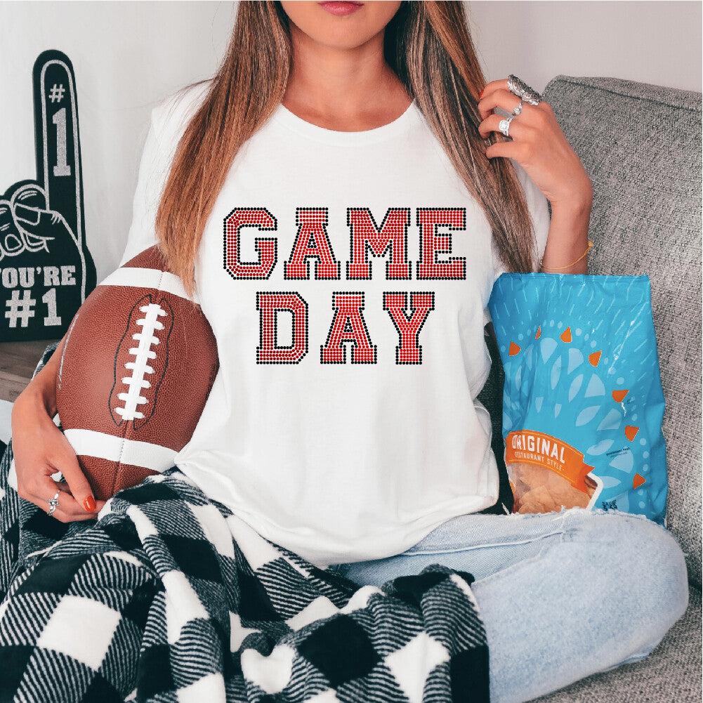 Game Day Red | Chenille Patch - PAT - 120