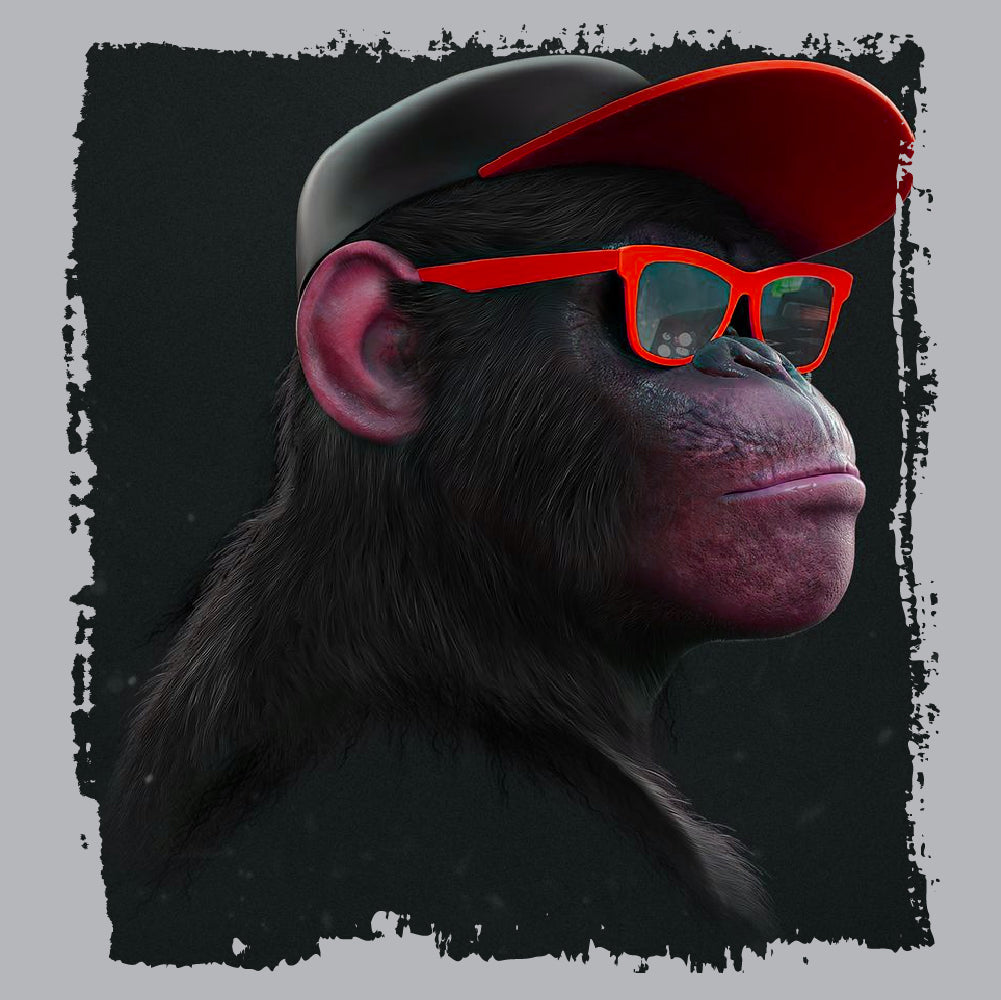 Monkey with red glasses - URB - 401