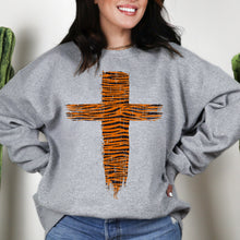 Load image into Gallery viewer, Tiger Stripped Cross - CHR - 333
