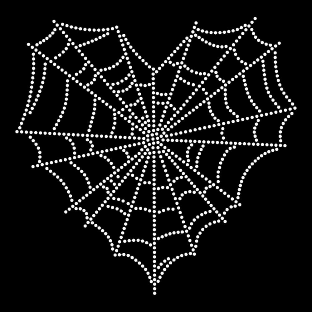 Halloween Heart | Rhinestones - RHN - 192