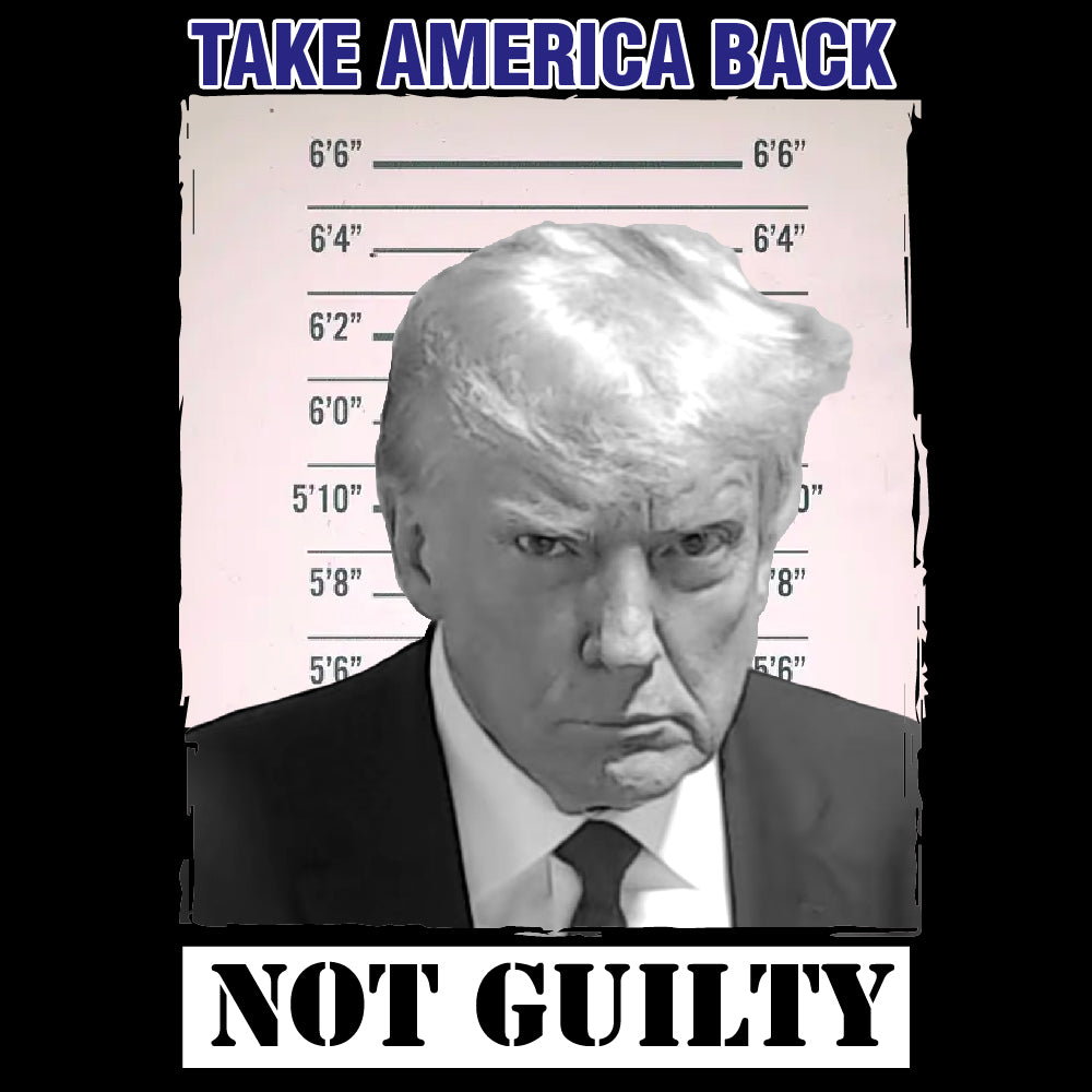 Trump Not Guilty White - TRP - 131