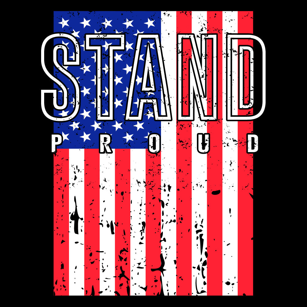 Stand Proud  - USA - 031 USA FLAG
